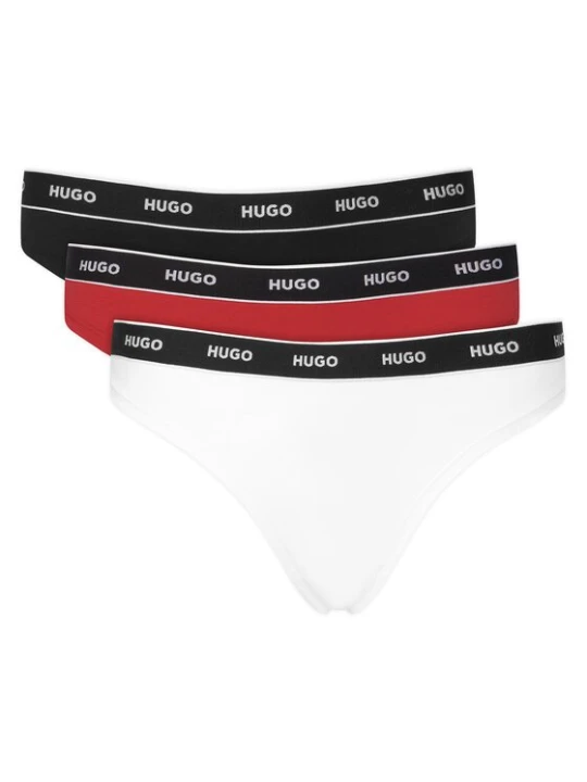 Obrázek produktu HUGO Souprava tang Triplet Thong Stripe 50545680 Barevná