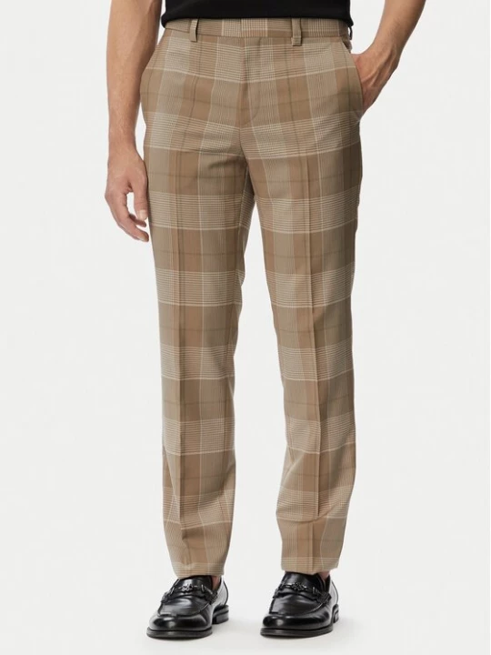 Obrázek produktu HUGO Společenské kalhoty Hogan 263X 50569204 Béžová Extra Slim Fit
