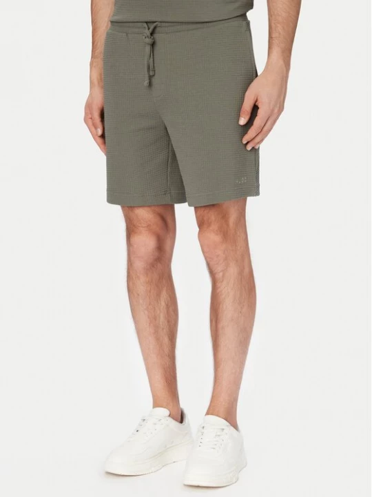 Obrázek produktu HUGO Sportovní kraťasy Austin 50532023 Tmavě zelená Regular Fit