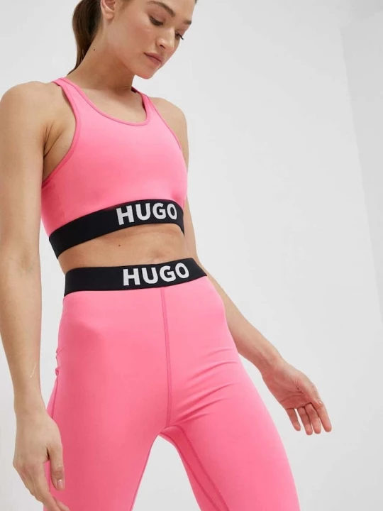 Obrázek produktu HUGO Sportovní podprsenka HUGO růžová