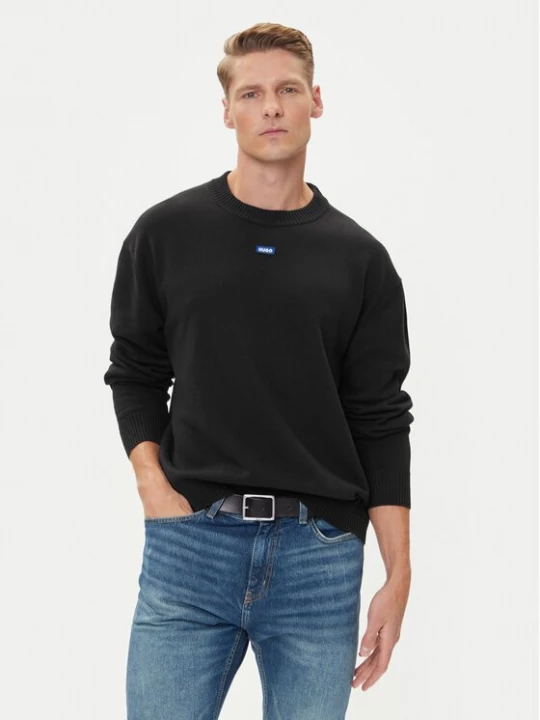 Obrázek produktu HUGO Svetr San Casey-CP 50543784 Černá Relaxed Fit