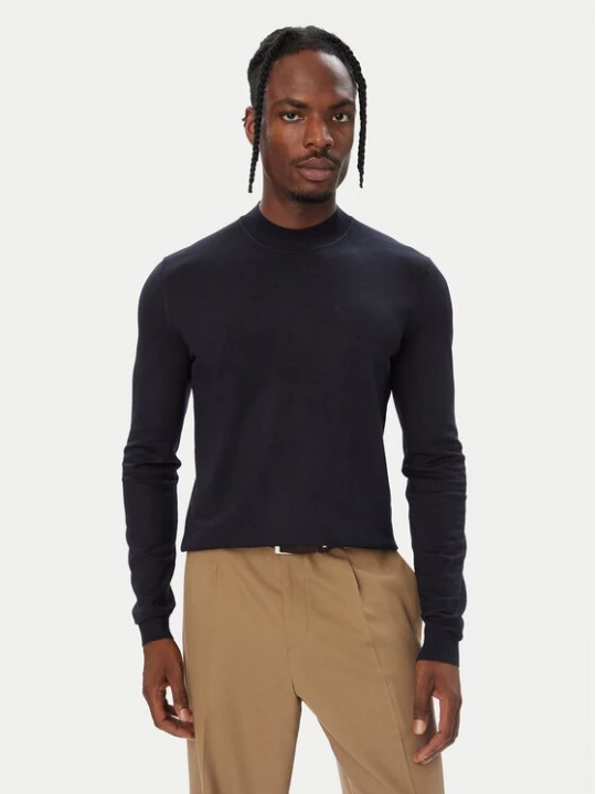 Obrázek produktu HUGO Svetr San Marc 50546856 Tmavomodrá Slim Fit