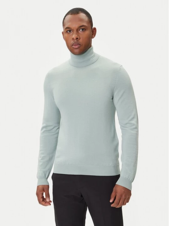 Obrázek produktu HUGO Svetr San Thomas- 50474174 Zelená Regular Fit