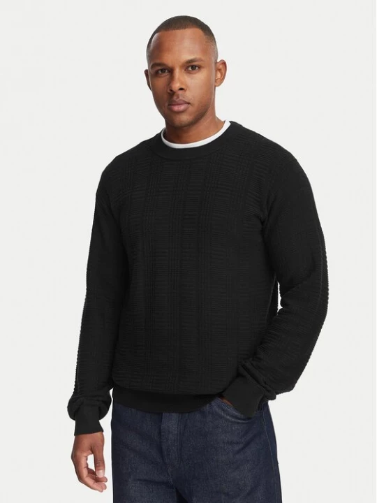 Obrázek produktu HUGO Svetr Simoh 50566762 Černá Regular Fit