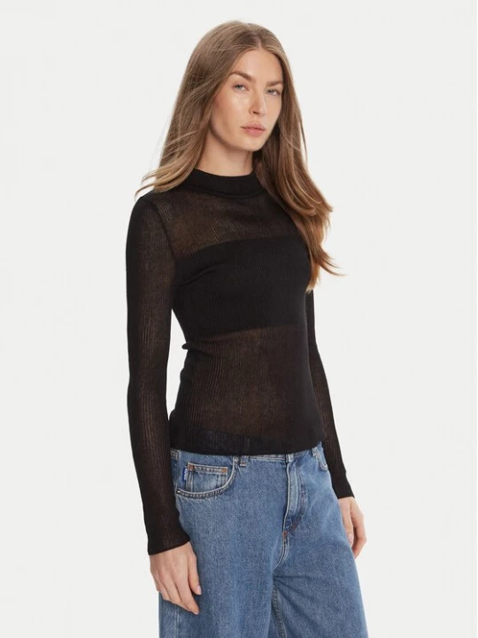 Obrázek produktu HUGO Svetr Slumy_B 50543045 Černá Slim Fit