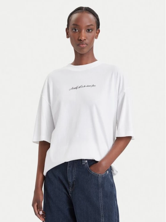 Obrázek produktu HUGO T-Shirt 50574524 Bílá Relaxed Fit