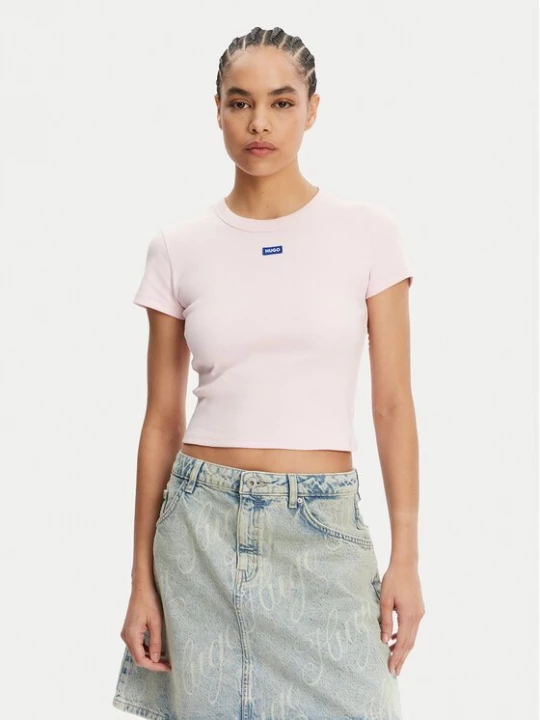 Obrázek produktu HUGO T-Shirt Baby 50510749 Světle růžová Slim Fit