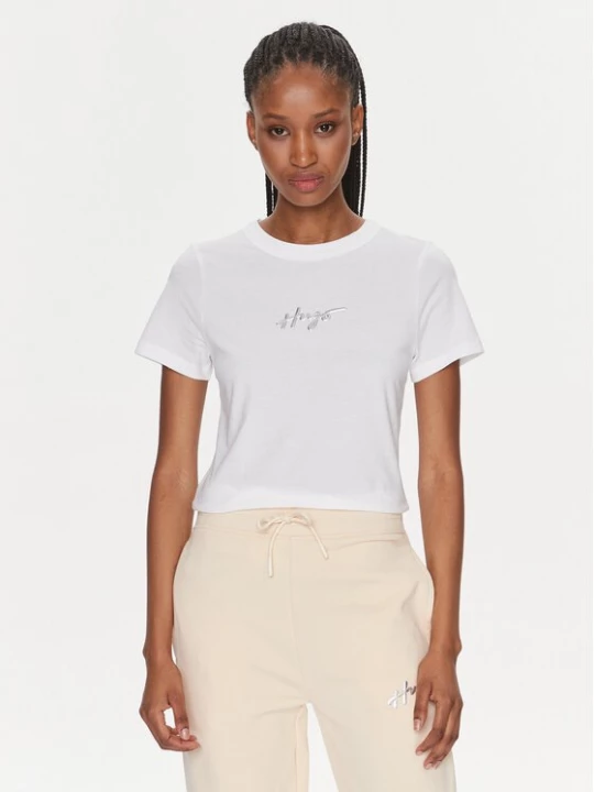 Obrázek produktu Hugo T-Shirt Classic 50508289 Bílá Regular Fit
