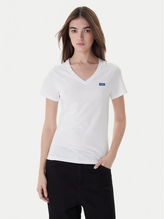 Obrázek produktu Hugo T-Shirt Classic 50513667 Bílá Regular Fit