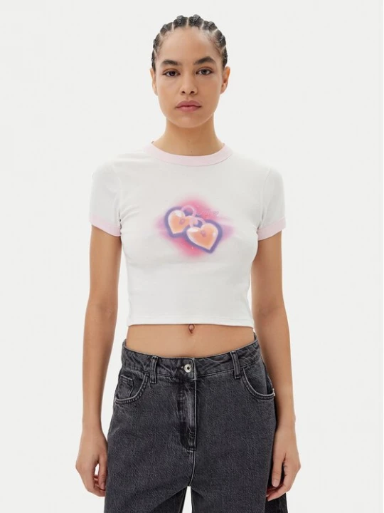 Obrázek produktu HUGO T-Shirt Dalia 50537476 Bílá Slim Fit
