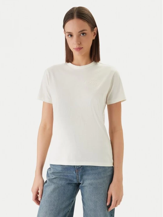 Obrázek produktu HUGO T-Shirt Damacia_7 50561233 Écru Regular Fit Krémová