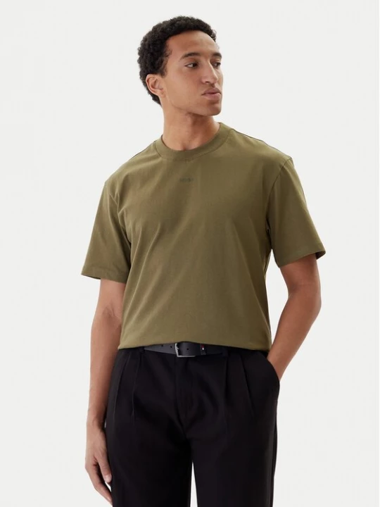 Obrázek produktu HUGO T-Shirt Dapolino 50488330 Khaki Relaxed Fit