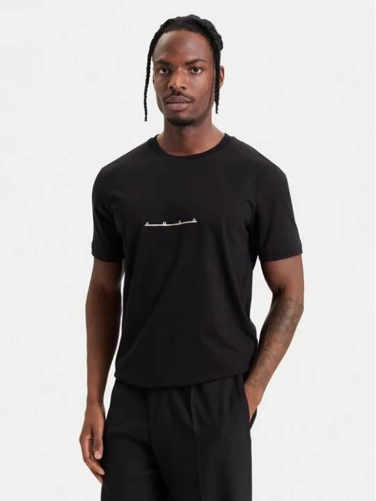 Obrázek produktu HUGO T-Shirt Datri 50568118 Černá Regular Fit