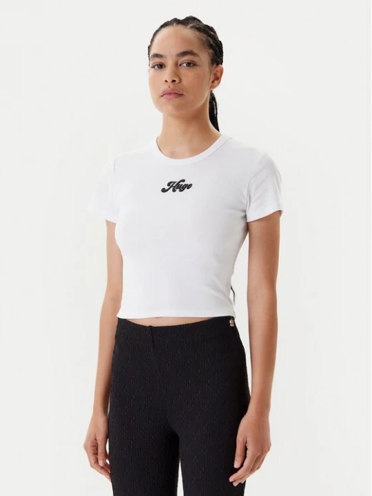 Obrázek produktu HUGO T-Shirt Delanor_2 50539132 Bílá Slim Fit