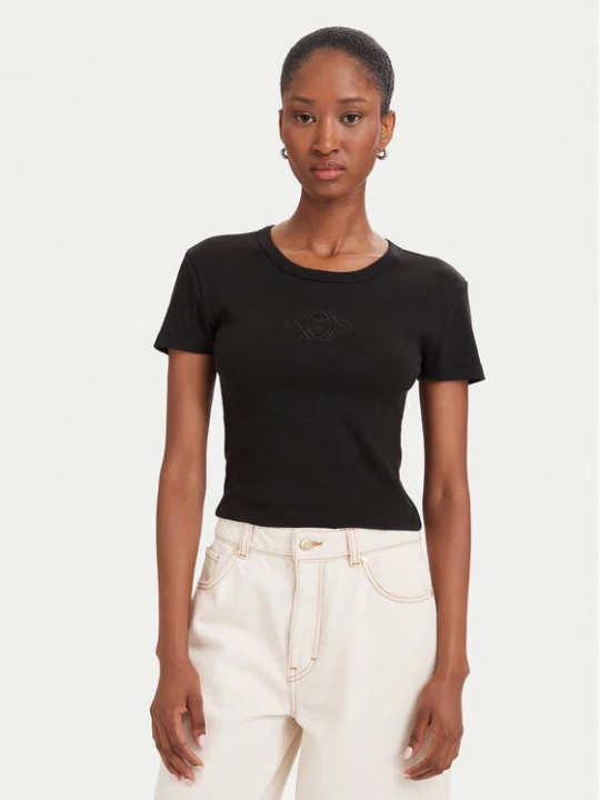 Obrázek produktu HUGO T-Shirt Delanor 50570857 Černá Slim Fit
