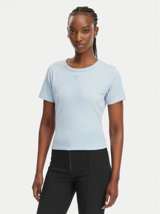 Obrázek produktu HUGO T-Shirt Deloris 50512002 Světle modrá Regular Fit