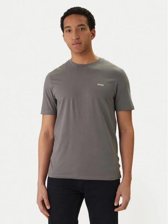 Obrázek produktu HUGO T-Shirt Dero222 50466158 Šedá Regular Fit