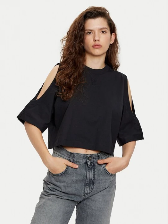Obrázek produktu HUGO T-Shirt Dewaja 50530453 Černá Oversize