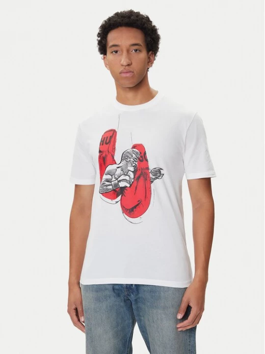 Obrázek produktu HUGO T-Shirt Diboxer 50542560 Bílá Regular Fit