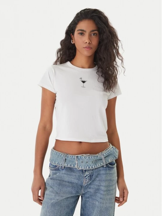 Obrázek produktu HUGO T-Shirt Dichroma_B 50560769 Bílá Slim Fit