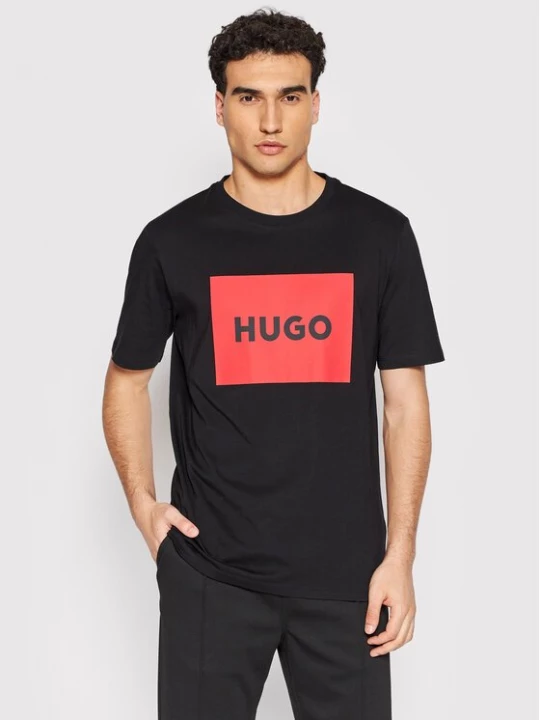 Obrázek produktu Hugo T-Shirt Dulive222 50467952 Černá Regular Fit