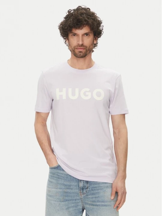 Obrázek produktu HUGO T-Shirt Dulivio 50467556 Fialová Regular Fit