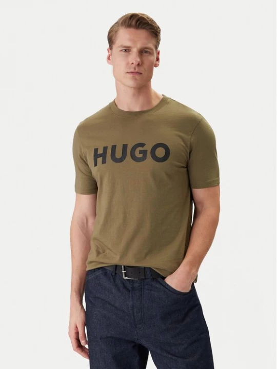 Obrázek produktu HUGO T-Shirt Dulivio 50467556 Khaki Regular Fit