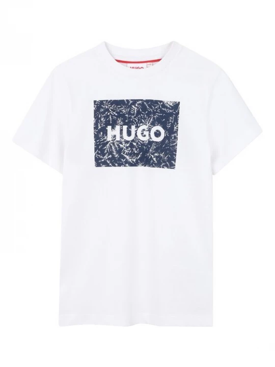 Obrázek produktu HUGO T-Shirt G01020 D Bílá Regular Fit