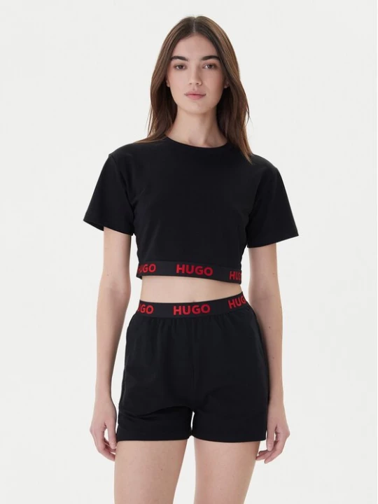 Obrázek produktu Hugo T-Shirt Logo 50520497 Černá Relaxed Fit