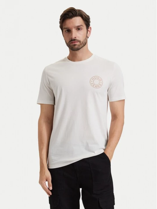 Obrázek produktu HUGO T-Shirt Nemodo 50572303 Krémová Regular Fit