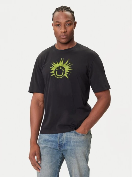 Obrázek produktu HUGO T-Shirt Nugix 50543485 Černá Regular Fit