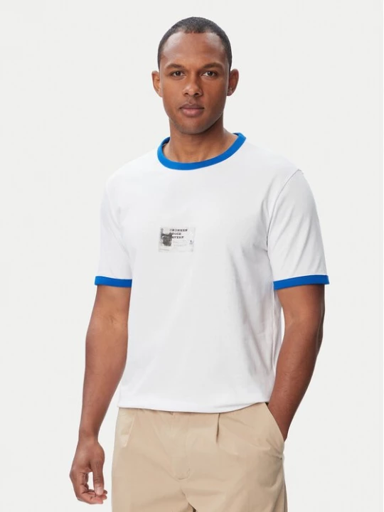 Obrázek produktu HUGO T-Shirt Nurangler 50566025 Bílá Sharp Fit