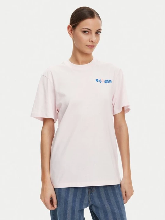 Obrázek produktu HUGO T-Shirt Vintage Tee 50537239 Světle růžová Relaxed Fit