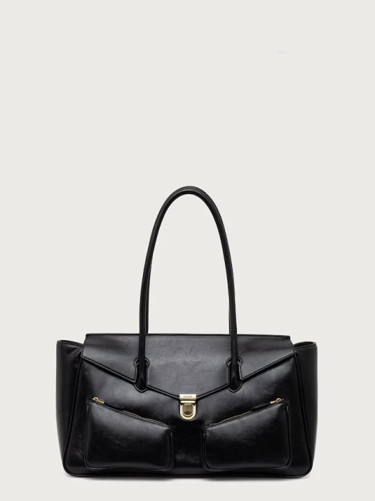 Obrázek produktu HUGO taška dámská z imitace kůže Quinley_Shoulder Bag černá