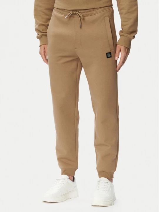 Obrázek produktu HUGO Teplákové kalhoty Dimacs 50533695 Béžová Relaxed Fit