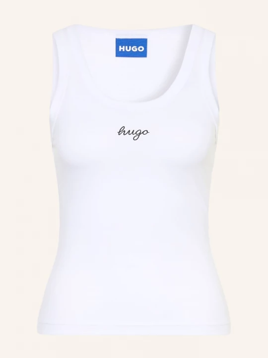 Obrázek produktu Hugo Top Damatank bílá / černá