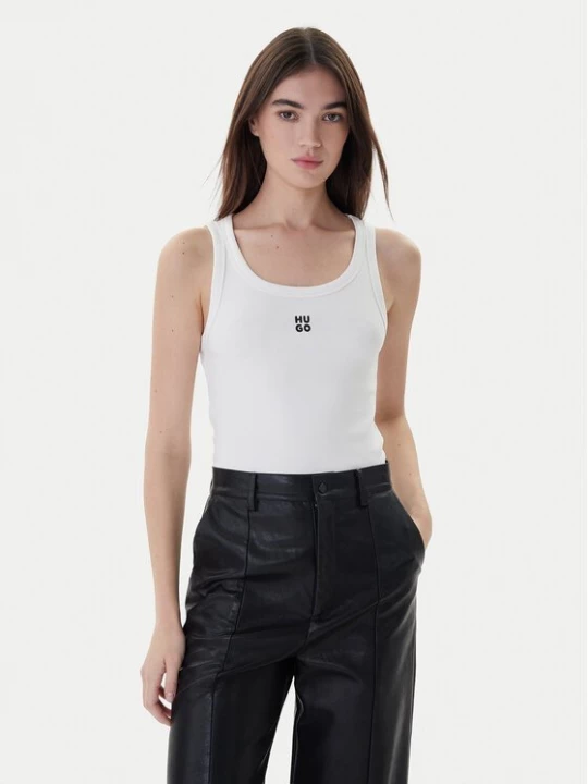 Obrázek produktu Hugo Top Datamia 50514489 Bílá Slim Fit