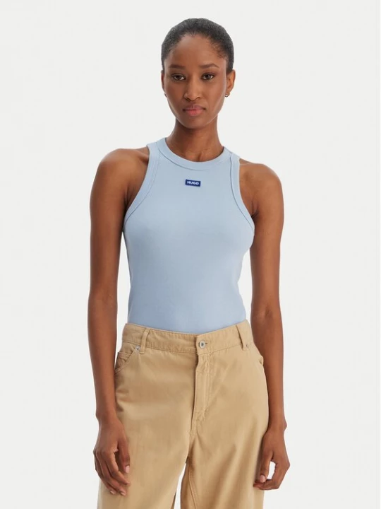 Obrázek produktu HUGO Top Easy 50508857 Světle modrá Slim Fit