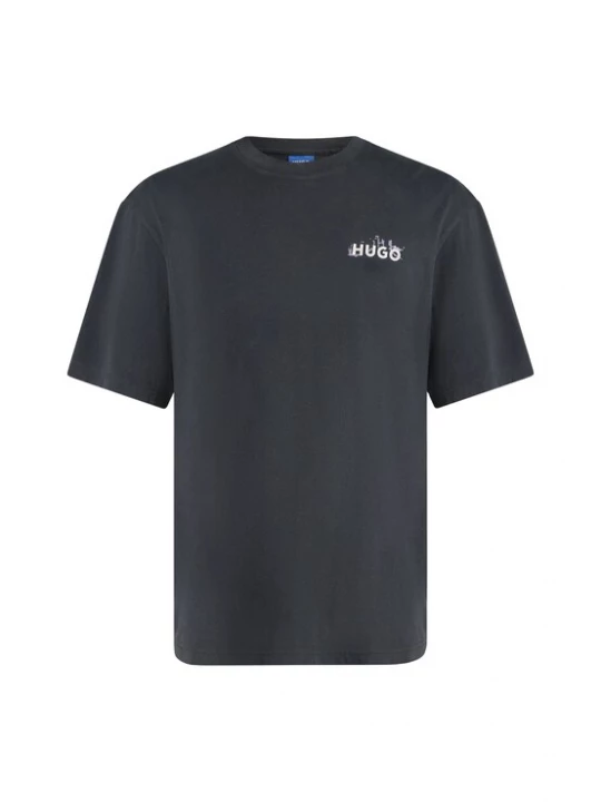 Obrázek produktu HUGO Tričko antracitová / bílá