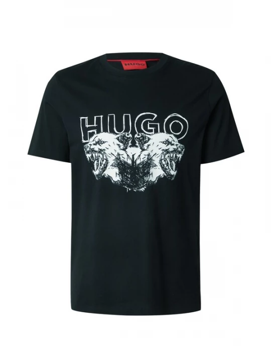 Obrázek produktu HUGO Tričko 'Durro' černá / bílá