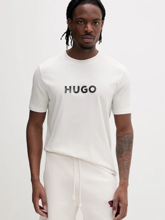 Obrázek produktu HUGO tričko pánské bavlněné Dumeo béžová
