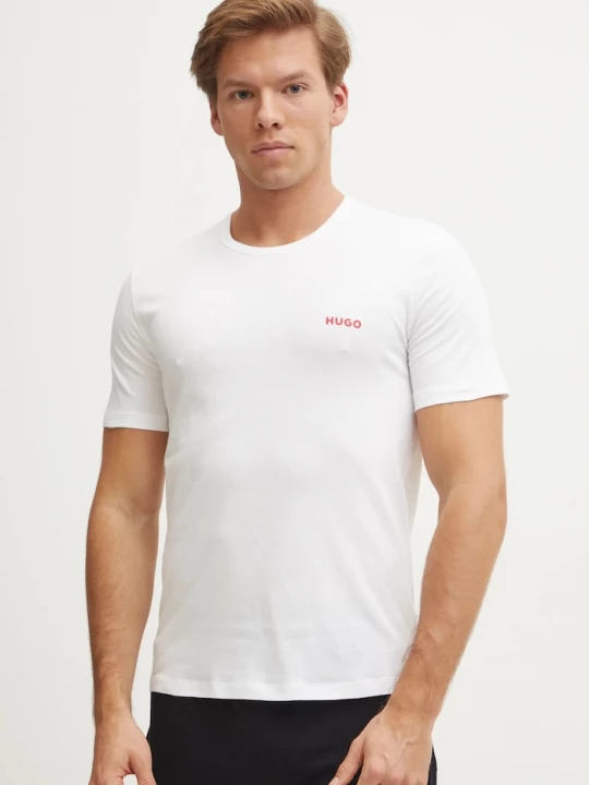 Obrázek produktu HUGO tričko pánské bavlněné T-SHIRT RN TRIPLET P 3-pack