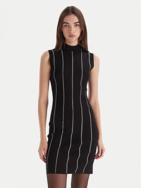 Obrázek produktu HUGO Úpletové šaty Sbonny 50548258 Černá Slim Fit