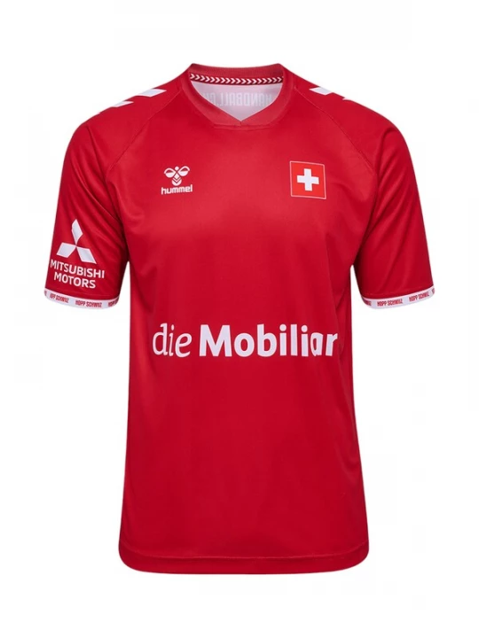 Obrázek produktu Hummel Trikot ' Schweiz SHV 2023 / 2024' jasně červená / bílá