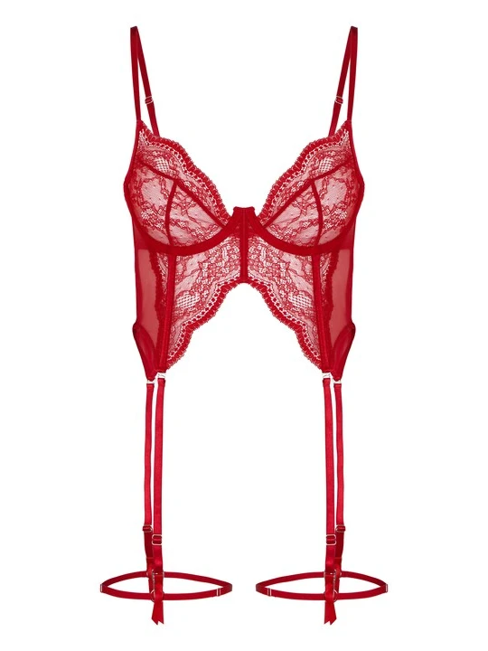 Obrázek produktu Hunkemöller Korzet 'Isabelle' červená