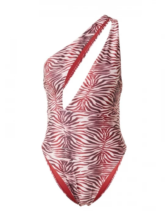Obrázek produktu Hunkemöller Plavky lilek / krvavě červená / bílá