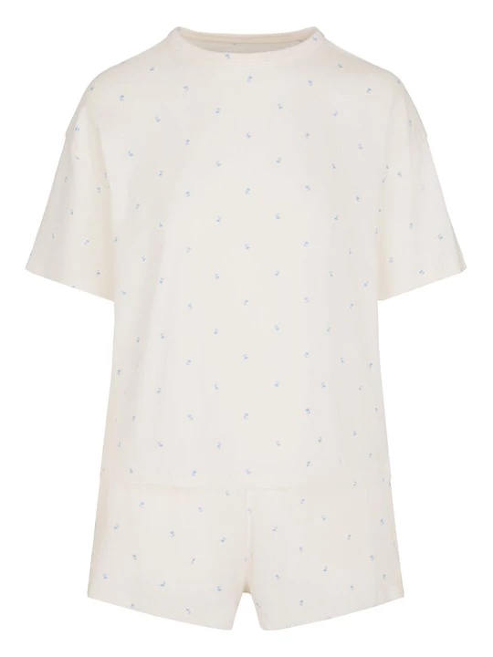 Obrázek produktu Hunkemöller Pyžamo chladná modrá / bílá