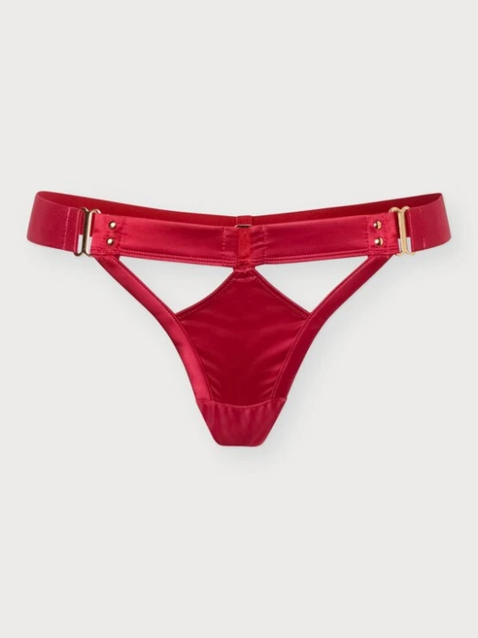 Obrázek produktu Hunkemöller Tanga 'Colette' rubínově červená