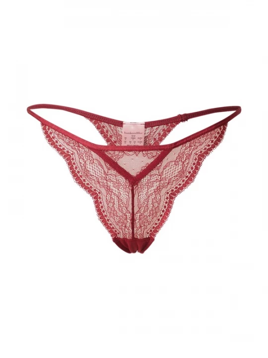 Obrázek produktu Hunkemöller Tanga 'ISABELLE' tmavě červená