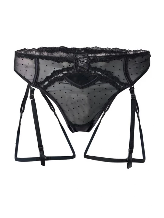 Obrázek produktu Hunkemöller Tanga 'Kat' černá